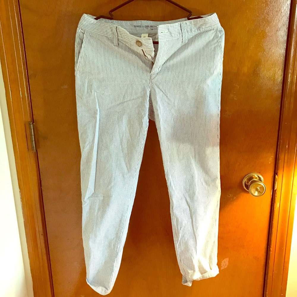 Gap cropped khakis